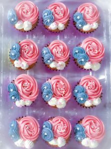 Mini Strawberry cupcakes