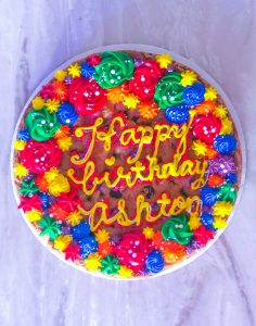 Happy Birthday Cookie Cake